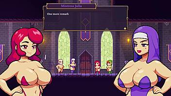 Scarlet Maiden Hentai Game Features Epic Lesbian Boss Fights!