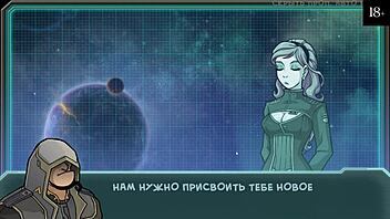 Complete gameplay of Star Channel 34, part 1, featuring anime characters and subtle interactions.