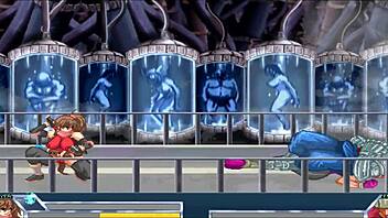 Final Fuck Hentai Game Pornplay Ep 5 Blue Slime Monster Rough Anal Fucking