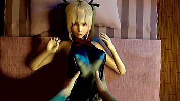 Mari Rose's Lover In 3D Anime Hentai.
