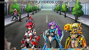 In this RPG hentai, cute heroines say, 'let's have sex with the soldiers!'