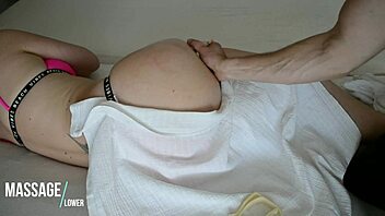 European amateur receives pleasure from a sensual vacuum massage