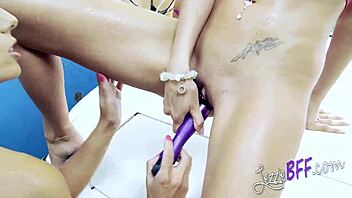 Lezzie Bff Lesbian Car Wash Is Hot