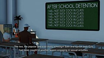 Group assfucking after detention.