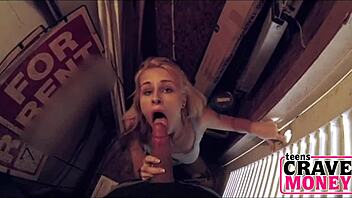 Does Blonde Teen Need Money For Sex?