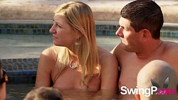 i'm so excited watchin these kinky swingers bangin each other in a wild orgy at the red room, it's amazin!