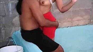 my delicious brunette neighbor loves cock so much