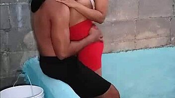 my delicious brunette neighbor loves cock so much