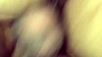 black pussy creampie in intense session