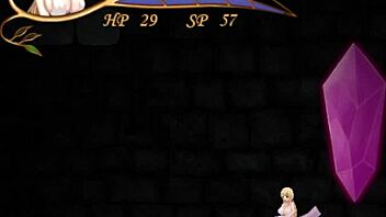 Hgame Unholy Disaster 4: Asian big tits Japanese babe creampied in orgasm sex.