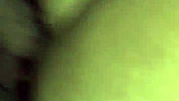 black pussy creampie in intense session