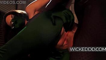 Anal with horny venom avengers parody