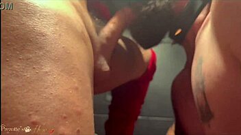 cabine hosts 6 trans babes dominating 2 eager passives craving intense action with ripped clothes