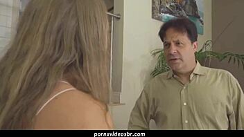 Stepdad indulges in lustful desires with his stepsisters