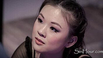 Teen Asian Begs for Interracial Fucking Despite Age Gap