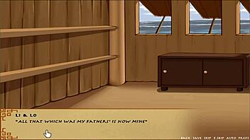 Jinora and Korra's steamy encounter in the Four Elements trainer book 5: Love chapter 17