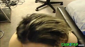 Webcam capture of fat amateur's exploits in free porn video