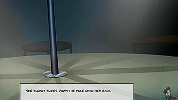 dc comics strip club fun with dancing ebony babe