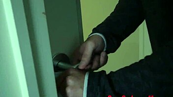 Naughty stepsis receives facial cumshot
