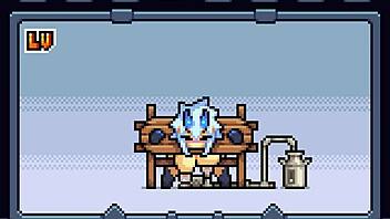 Onigotchi endures railed ryona in fantasy scenario