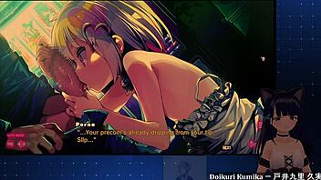 chainsaw girl dohna dohna in bondage blowjob fight