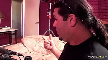 first job for mexican blonde after crossing border is to please his cock. she licks wet pussy and masturbates in deepthroat scene.