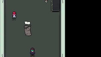 Cute Goth Girl With Big Ass Fucks Pussy In Hentai Game Part 1