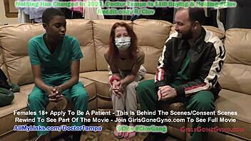 nurse stacy shepard tryin diff gloves to find best fit at girlsgonegyno com, ya know?