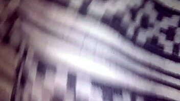 Groping my girlfriend at night in her sexy dress, intriguing touch.