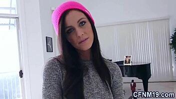 Clothed Teen 18+ Tits Cummed!