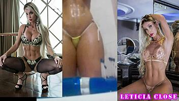 Leticia looks so delicious on your screen, making you excited