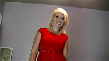 Ava Hughes takes on a massive load in 3D porn video