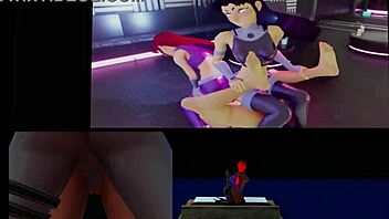 3d fantasy: Double penetration with starfire