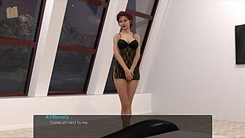 Shaved Pussy Babe Sucks Big Cock Under Master's Command