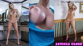 Leticia looks so delicious on your screen, making you excited