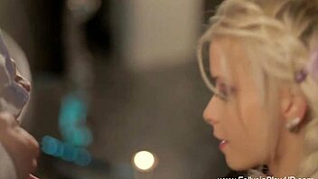 Passionate oral sex with a horny babe