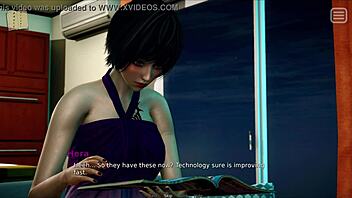 Experience the thrilling gameplay of a visual novel with a bully turned lover