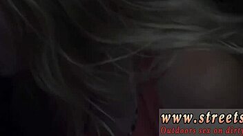 teen partners in a creampie scene with bondage and domination