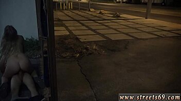 teen partners in a creampie scene with bondage and domination