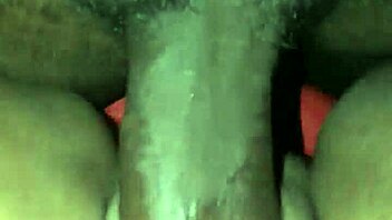 The black guy passionately fucks the hot ebony mulata, leading to a creampie in this interracial scene