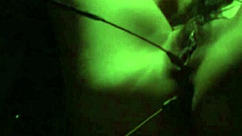 Bound Asian Babes' Pussy Fireworks