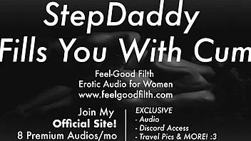 Step Daddy owns me in hot DDLG audio
