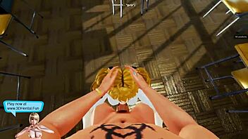 This gorgeous girl gets fucked in 3d hentai cartoon.