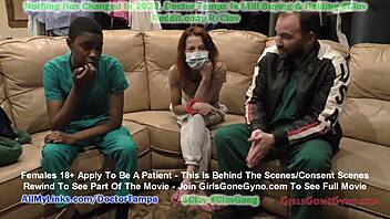 nurse stacy shepard tryin diff gloves to find best fit at girlsgonegyno com, ya know?