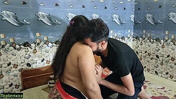 Beautiful Bengali MILF takes on young Indian in steamy first-time encounter