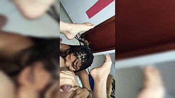 Hot Indian guy enjoys ass licking and blowjob