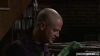 Superman battles Spiderman in XXX parody with Andy San Dimas.