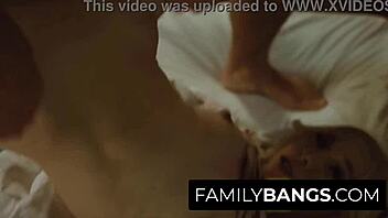 Nathan Bronson and Kenzie Reeves star in erotic family sex video