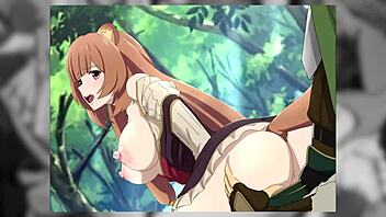 I love raphtalia's hentai scenes from tate no yuusha