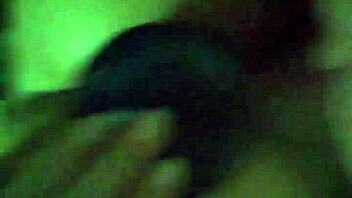 girl rides cock with anal dildo 😈